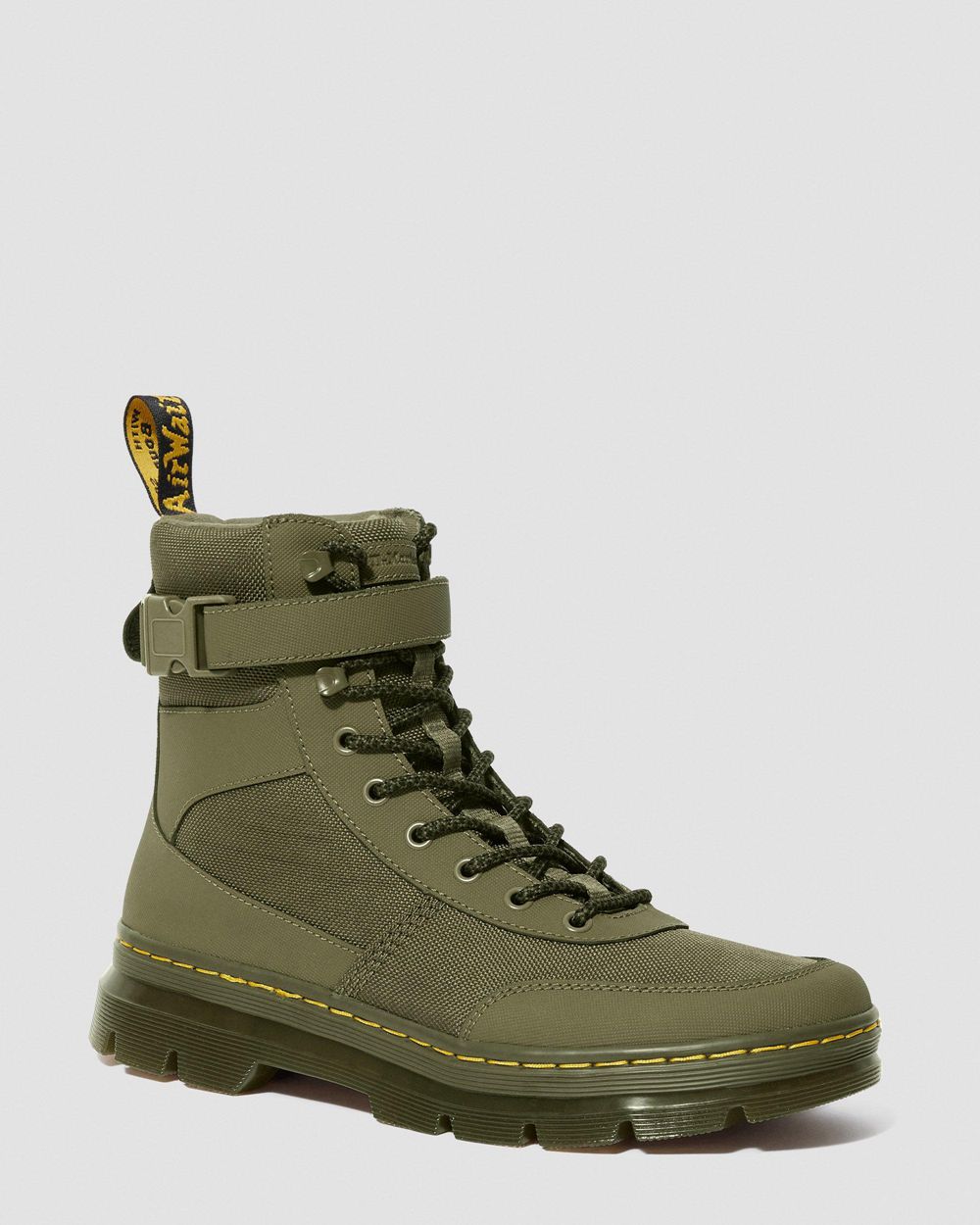 Dr Martens Combs Tech Extra Tough Poly Topánky Damske ( Olivovo Zelená ) SK 760-JYVOTW